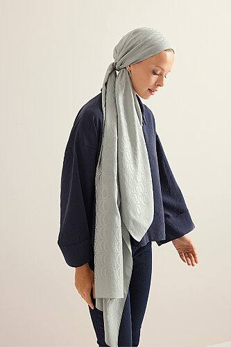 Bambunoor Moon Dust Naia Cotton Shawl - 3