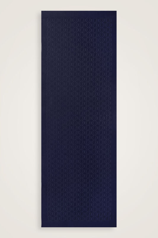 Bambunoor Navy Blue Naia Cotton Shawl - 2