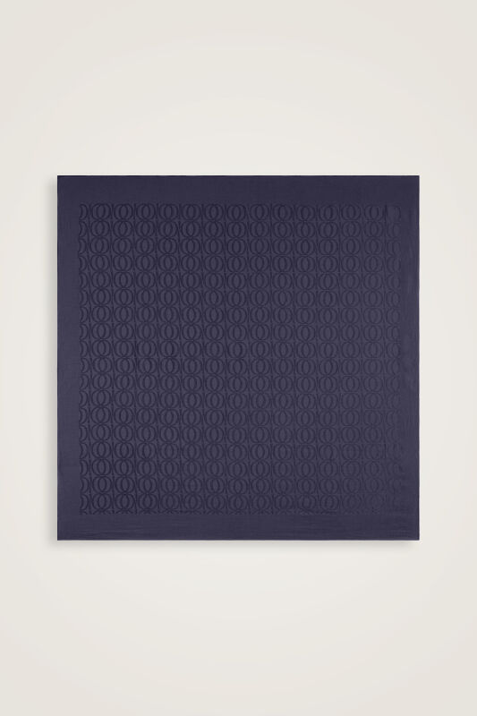 Bambunoor Navy Blue Naia Scarf - 1