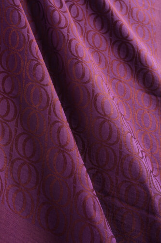 Bambunoor Plum Naia Cotton Scarf - 3