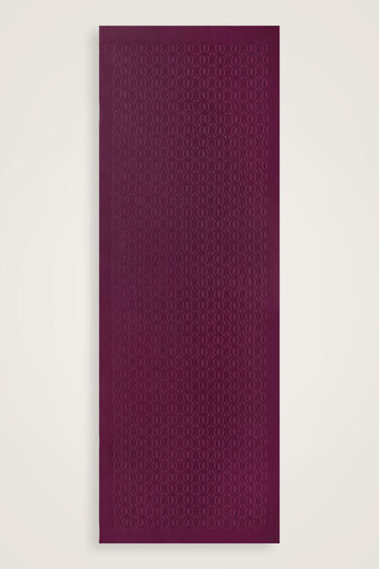 Bambunoor Plum Naia Cotton Scarf - 2