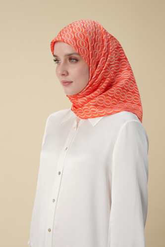Bambunoor Pomegranate Flower Silk Scarf - 5