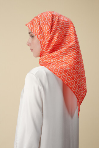 Bambunoor Pomegranate Flower Silk Scarf - 6