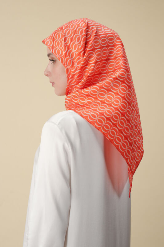 Bambunoor Pomegranate Flower Silk Scarf - 6