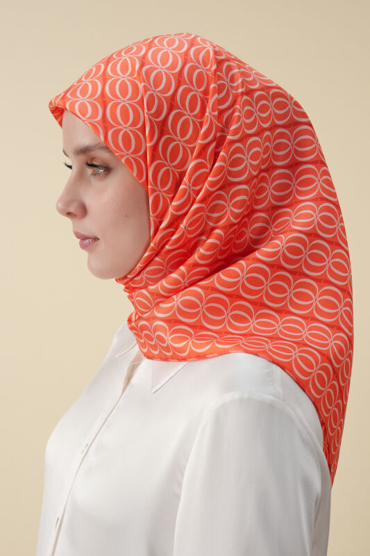 Bambunoor Pomegranate Flower Silk Scarf - 1