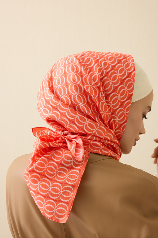 Bambunoor Pomegranate Flower Silk Scarf - 5