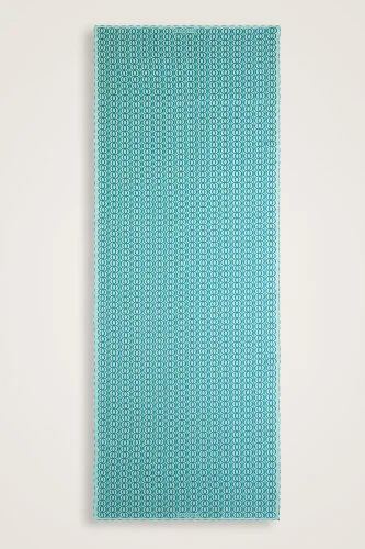 Bambunoor Turquoise Twill Silk Shawl - 2