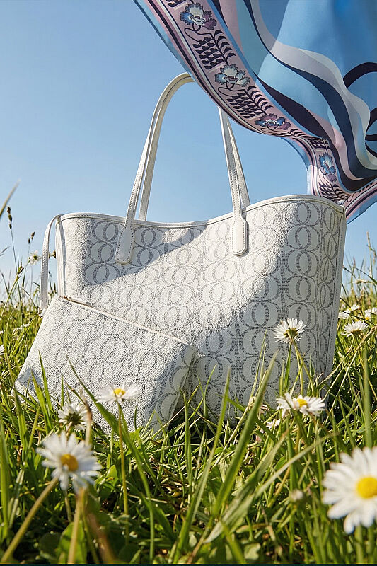 Bambunoor White Bazaar Mono Bag - 1