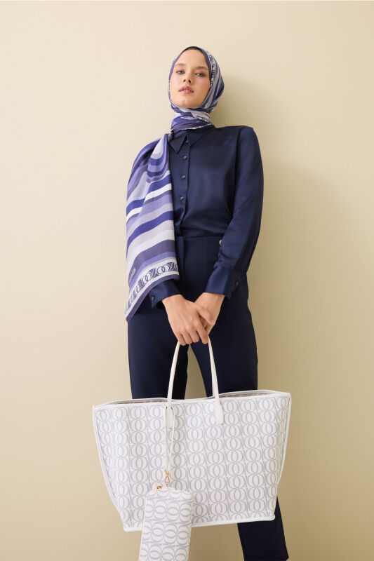 Bambunoor White Bazaar Mono Bag - 1