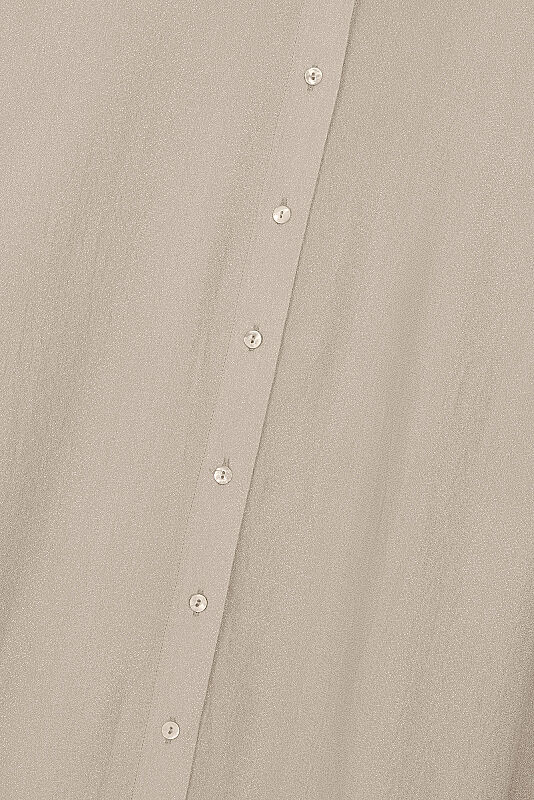 Bej Naia Gömlek Elbise - 2