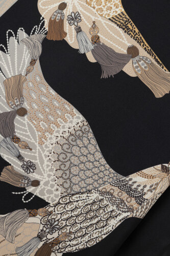 Bird With Noor Black Silk Shirt - 6