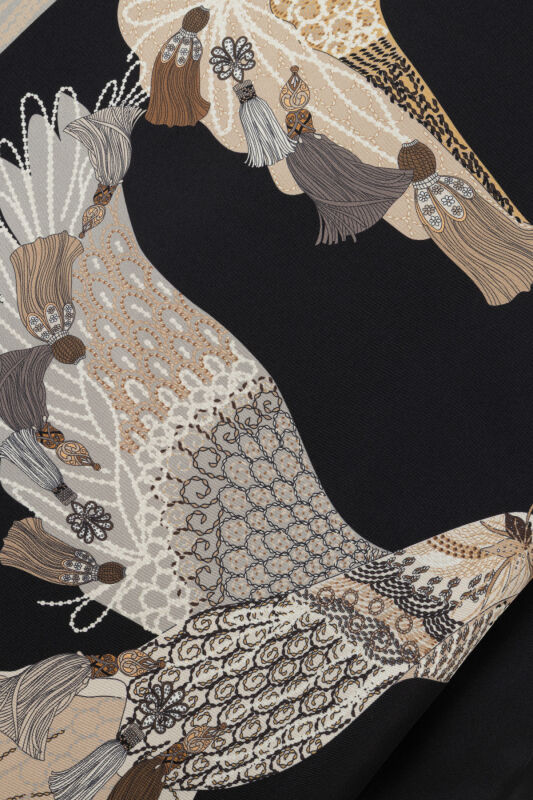 Bird With Noor Black Silk Shirt - 6