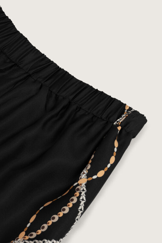 Bird With Noor Black Silk Trousers - 6