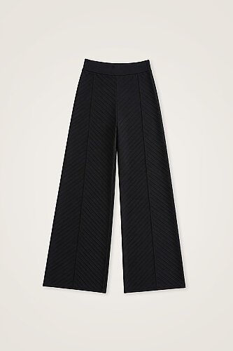 Black Knitted Trousers 