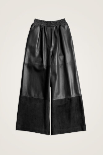 Black Leather Pants - 1