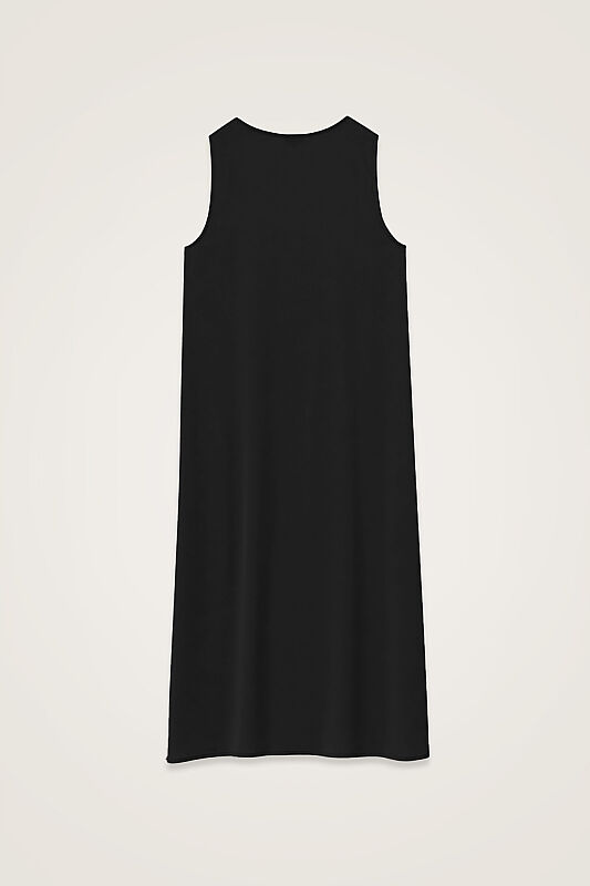 Black Lined Dress - 2