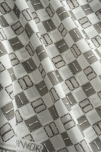 Brand I Grey Cotton Floss Scarf - 4