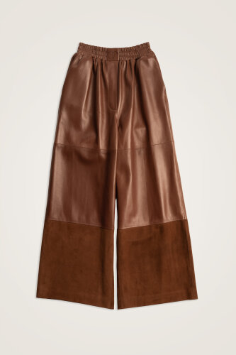 Brown Leather Pants 
