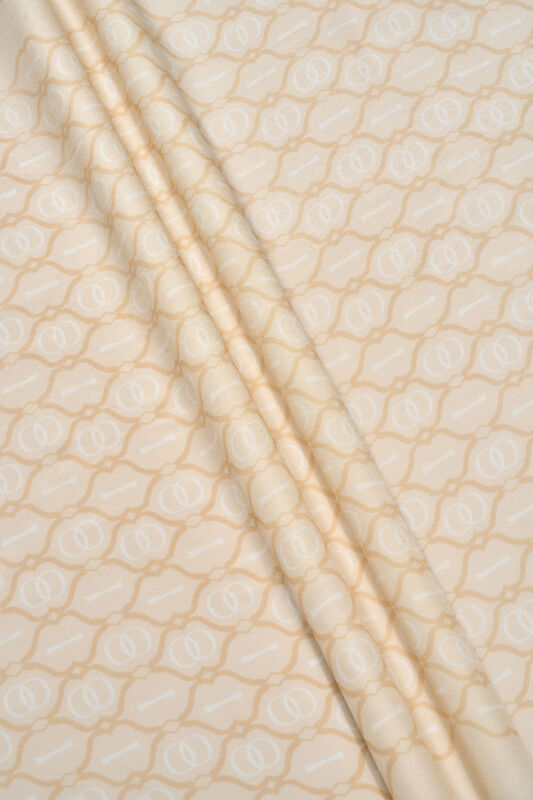 Cage Bright Flush Viscose Shawl Cream - 3