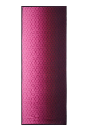 Cage Gradient Pink Flush Viscose Shawl - 2