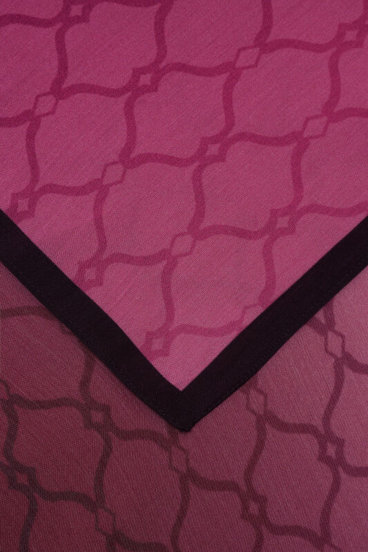 Cage Gradient Pink Flush Viscose Shawl - 4