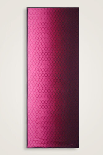 Cage Gradient Pink Flush Viscose Shawl - 2