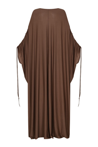 Cappucino Penye Abaya - 3