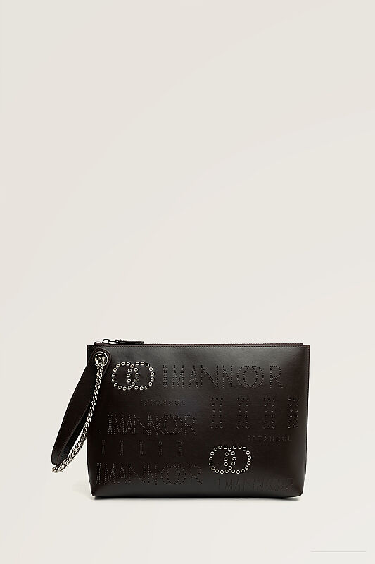 Capsule Monogram Brown Portfolio Bag - 1