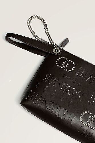 Capsule Monogram Brown Portfolio Bag - Imannoor (1)