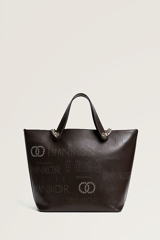 Capsule Monogram Brown Shoulder Bag - 3