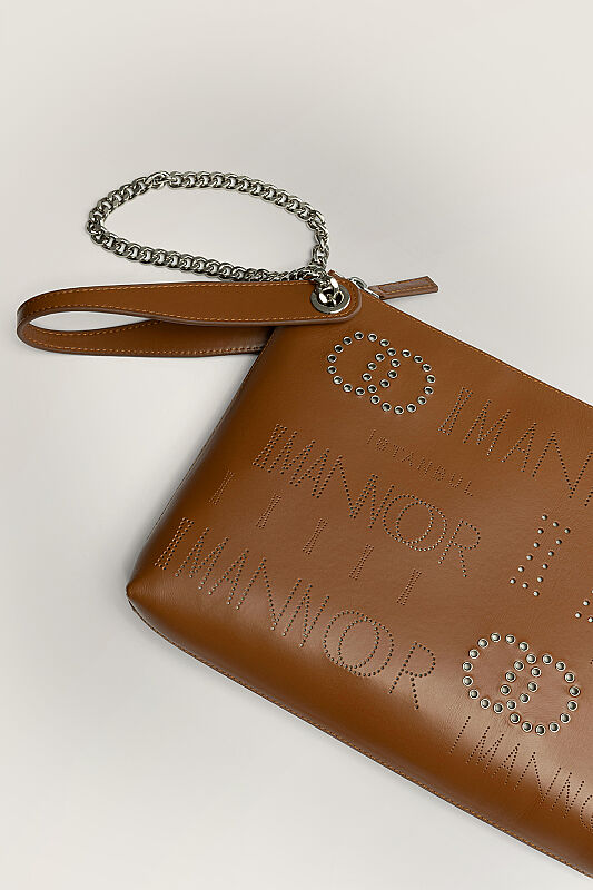 Capsule Monogram Tan Portfolio Bag - 4