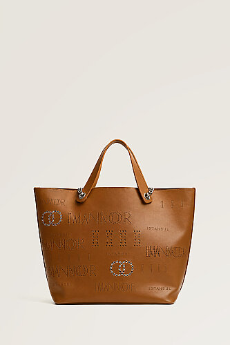 Capsule Monogram Tan Shoulder Bag - 3