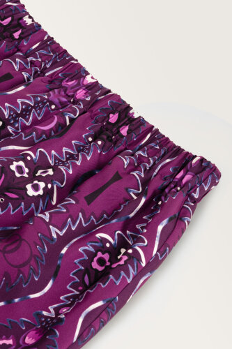Cascade Fuchsia Silk Trousers - 6