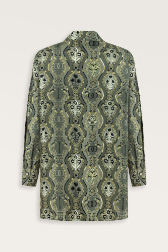 Cascade Khaki Silk Shirt - Imannoor (4)