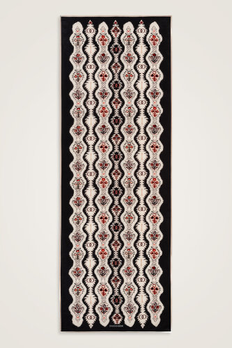 Cascade White Cotton Floss Shawl - 2