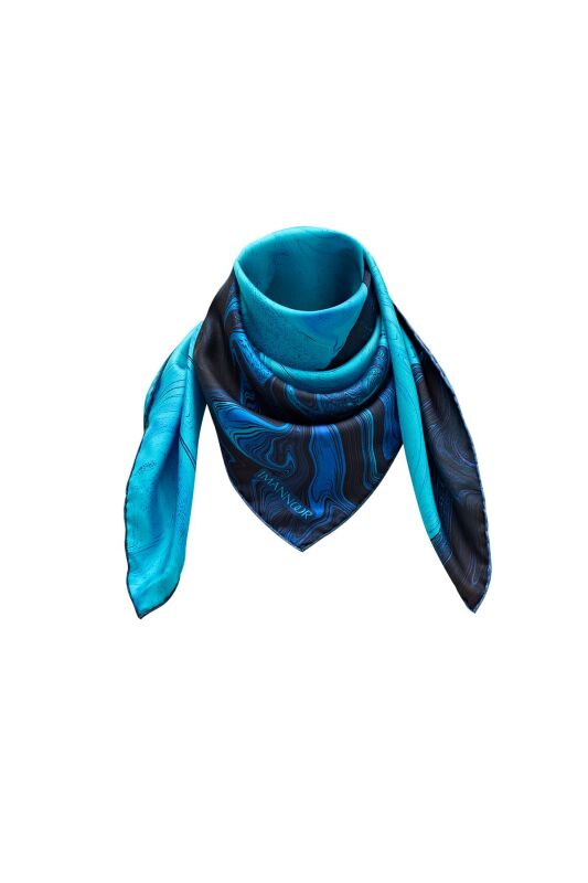 Çemberlitaş Twill Silk Foulard - 4
