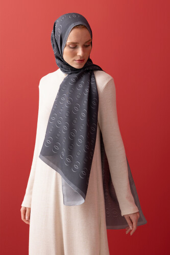 Chain Shawl Black 