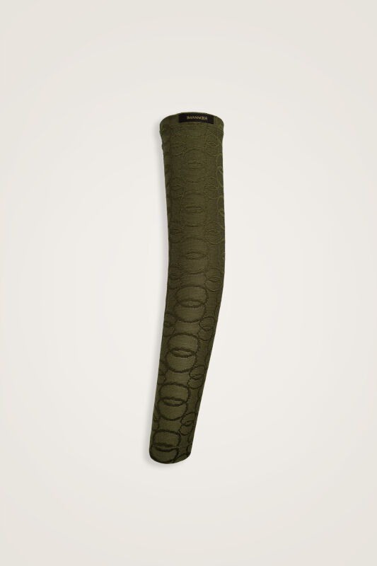 Chain Jacquard Khaki Supreme Arm Sleeve - 2
