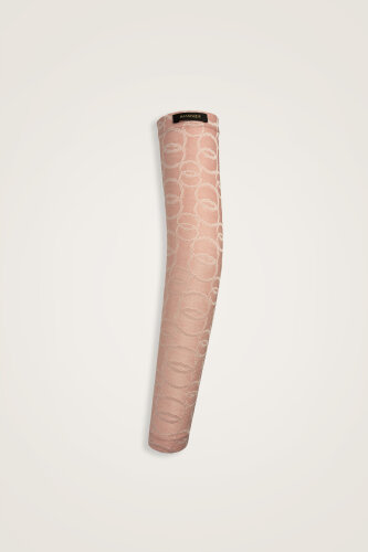 Chain Jacquard Light Pink Supreme Arm Sleeves - 2