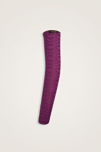Chain Jacquard Purple Supreme Arm Sleeve - 2