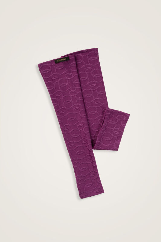 Chain Jacquard Purple Supreme Arm Sleeve - 1