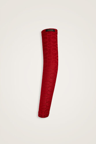 Chain Jacquard Red Supreme Arm Sleeve - 2