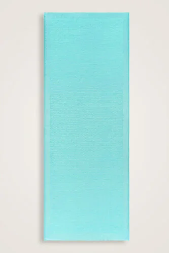 Chain Monogram Cotton Silk Shawl Turquoise - 2