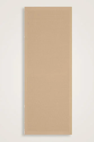 Chain Pattern Cotton Silk Shawl Beige - 2