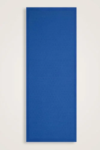 Chain Pattern Cotton Silk Shawl Blue 