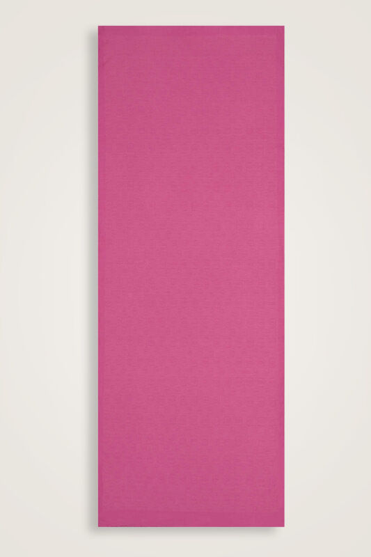 Chain Pattern Cotton Silk Shawl Dark Pink - 1