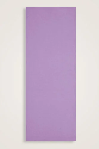 Chain Pattern Cotton Silk Shawl Lavender - 2