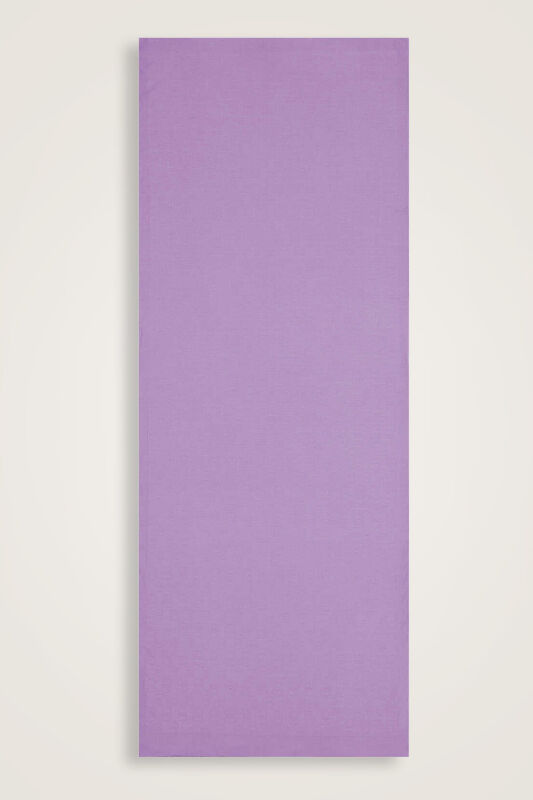 Chain Pattern Cotton Silk Shawl Lavender - 2