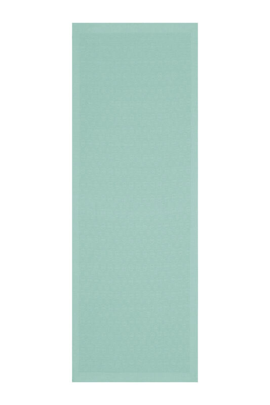 Chain Pattern Cotton Silk Shawl Nile Green - 2