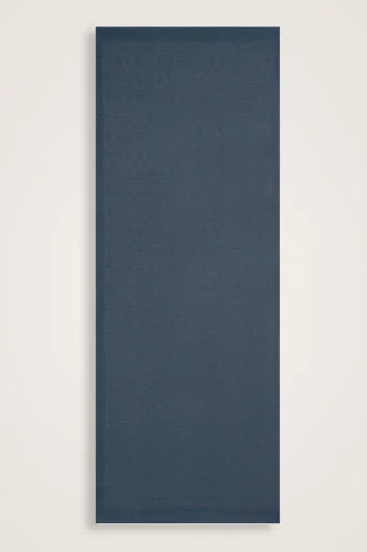 Chain Pattern Cotton Silk Shawl Petrol Blue - 2
